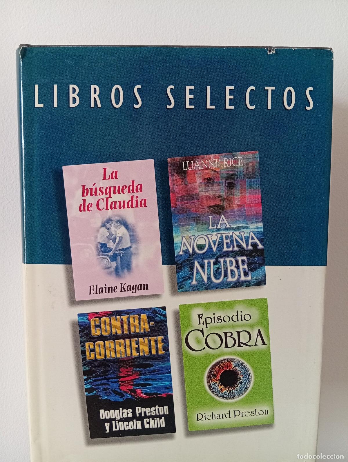 Libros de segunda mano: Reader&acute;s Digest, libros selectos: Epsiodio Cobra-La novena nube-Contra-corriente-La b&uacute;squeda de
