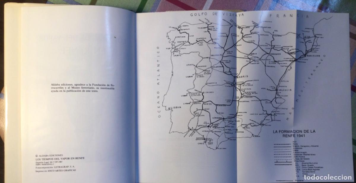 Libros de segunda mano: LOS TIEMPOS DEL VAPOR EN RENFE - Foto 2