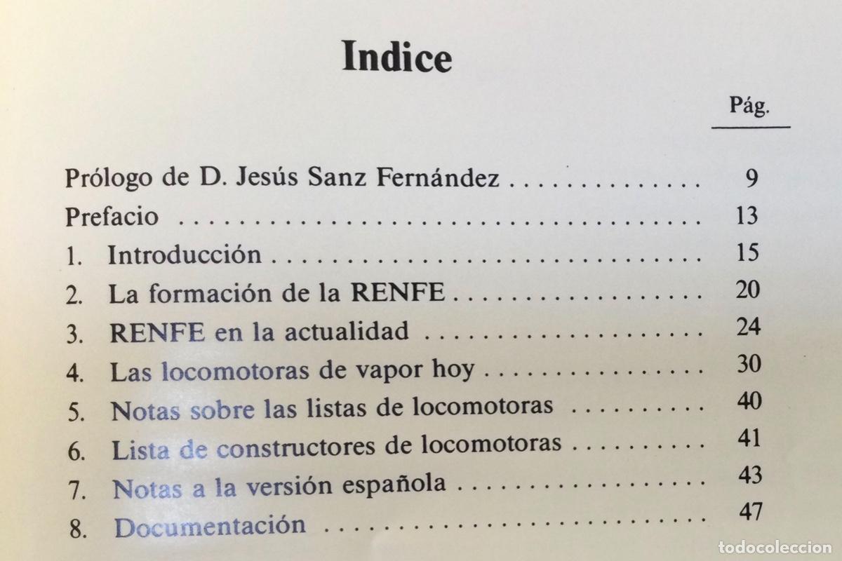 Libros de segunda mano: LOS TIEMPOS DEL VAPOR EN RENFE - Foto 3
