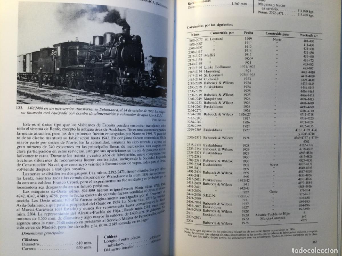 Libros de segunda mano: LOS TIEMPOS DEL VAPOR EN RENFE - Foto 8