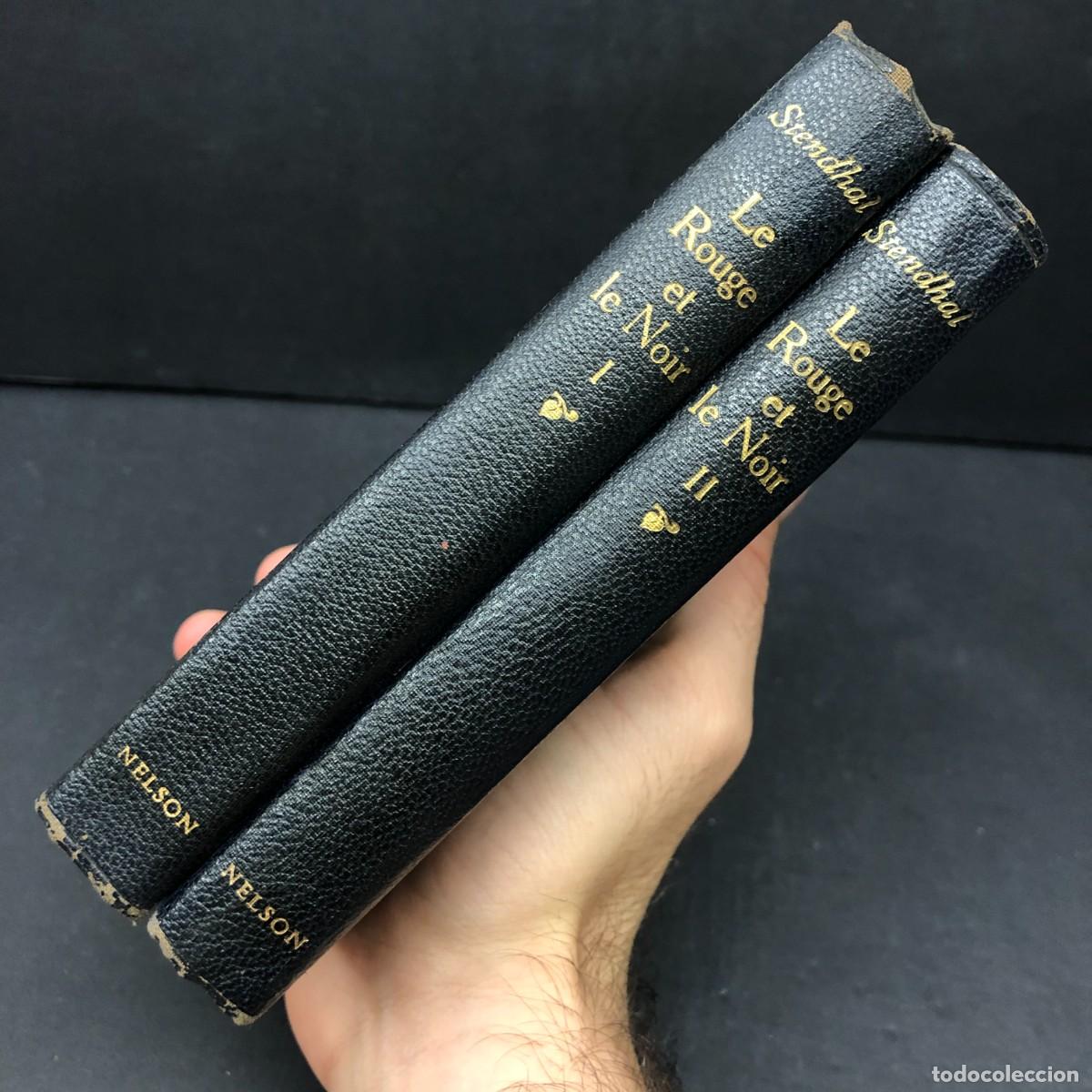 Libros de segunda mano: LE ROUGE ET LE NOIR - STENDHAL - NELSON - TOMO I Y II / 285