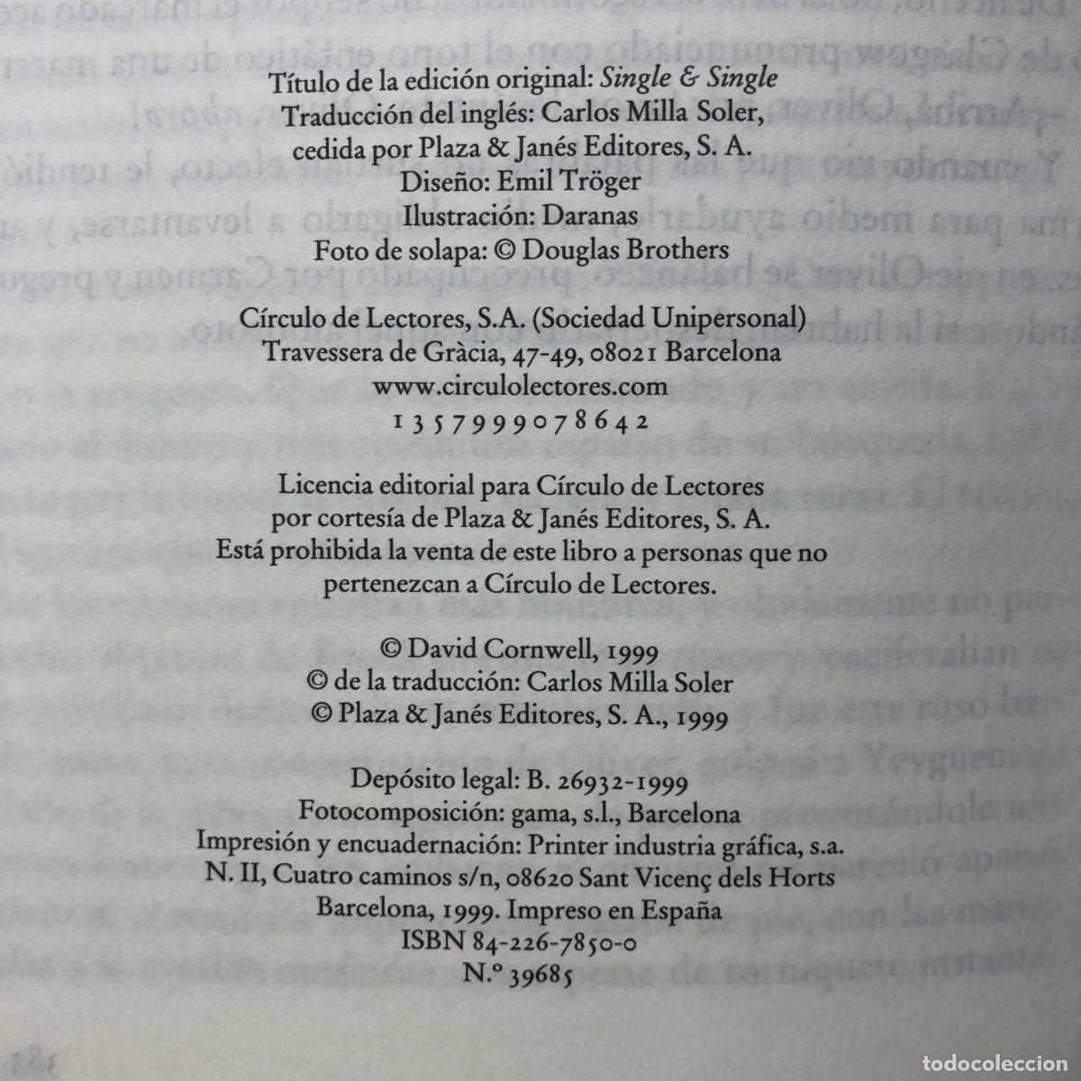 Libros de segunda mano: JOHN LE CARR&Eacute; - SINGLE & SINGLE - C&Iacute;RCULO DE LECTORES / 308 - Foto 4