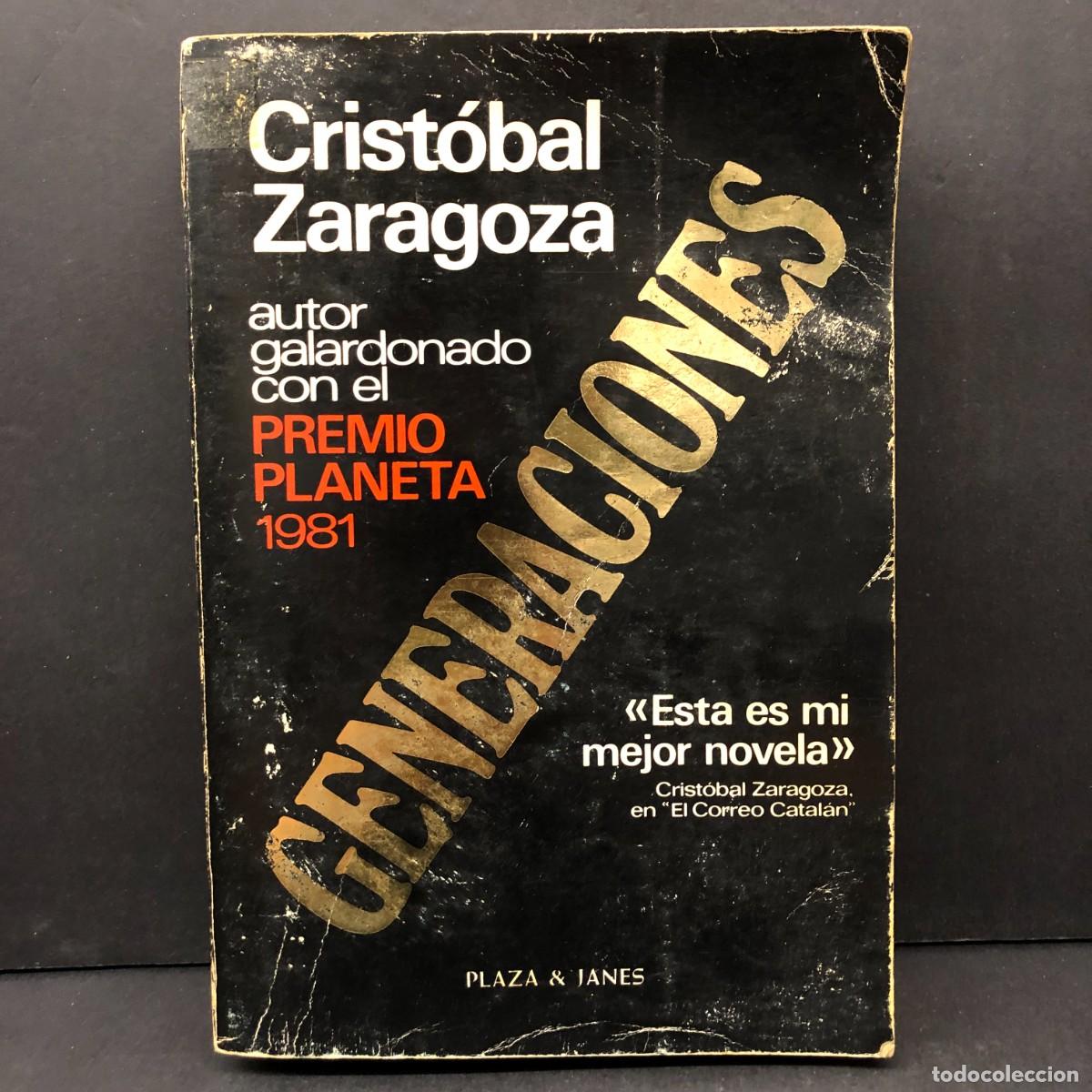 Libros de segunda mano: GENERACIONES - CRIST&Oacute;BAL ZARAGOZA - PLAZA & JANES / 373