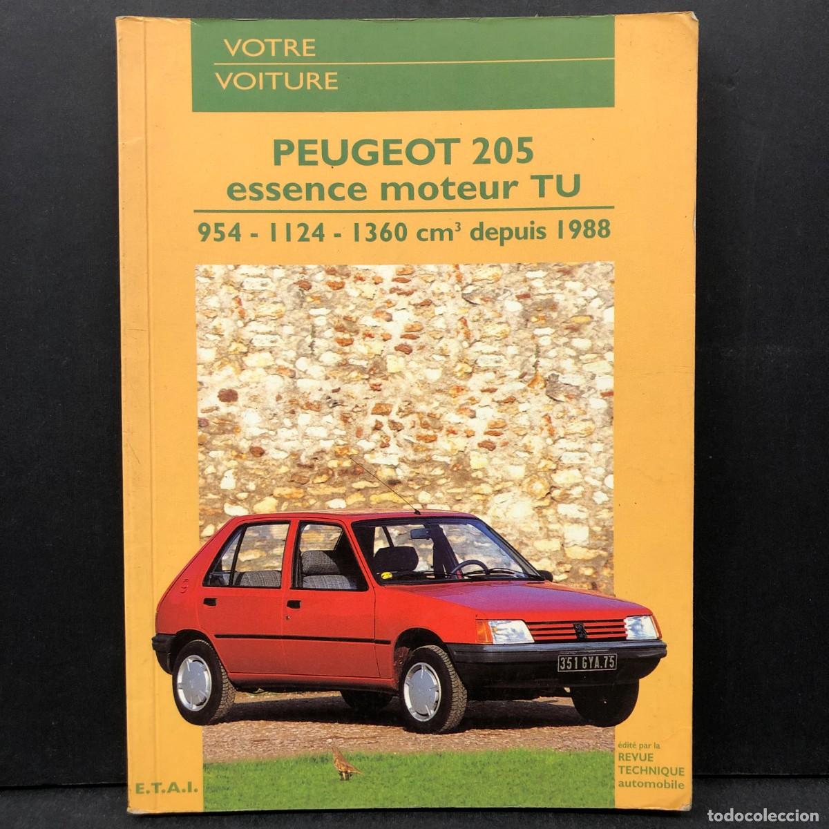 Libros de segunda mano: PEUGEOT 205 ESSENCE MOTEUR TU - VOTRE VOITURE - 954-1124-1360 CM3 DEPUIS 1988 / 378