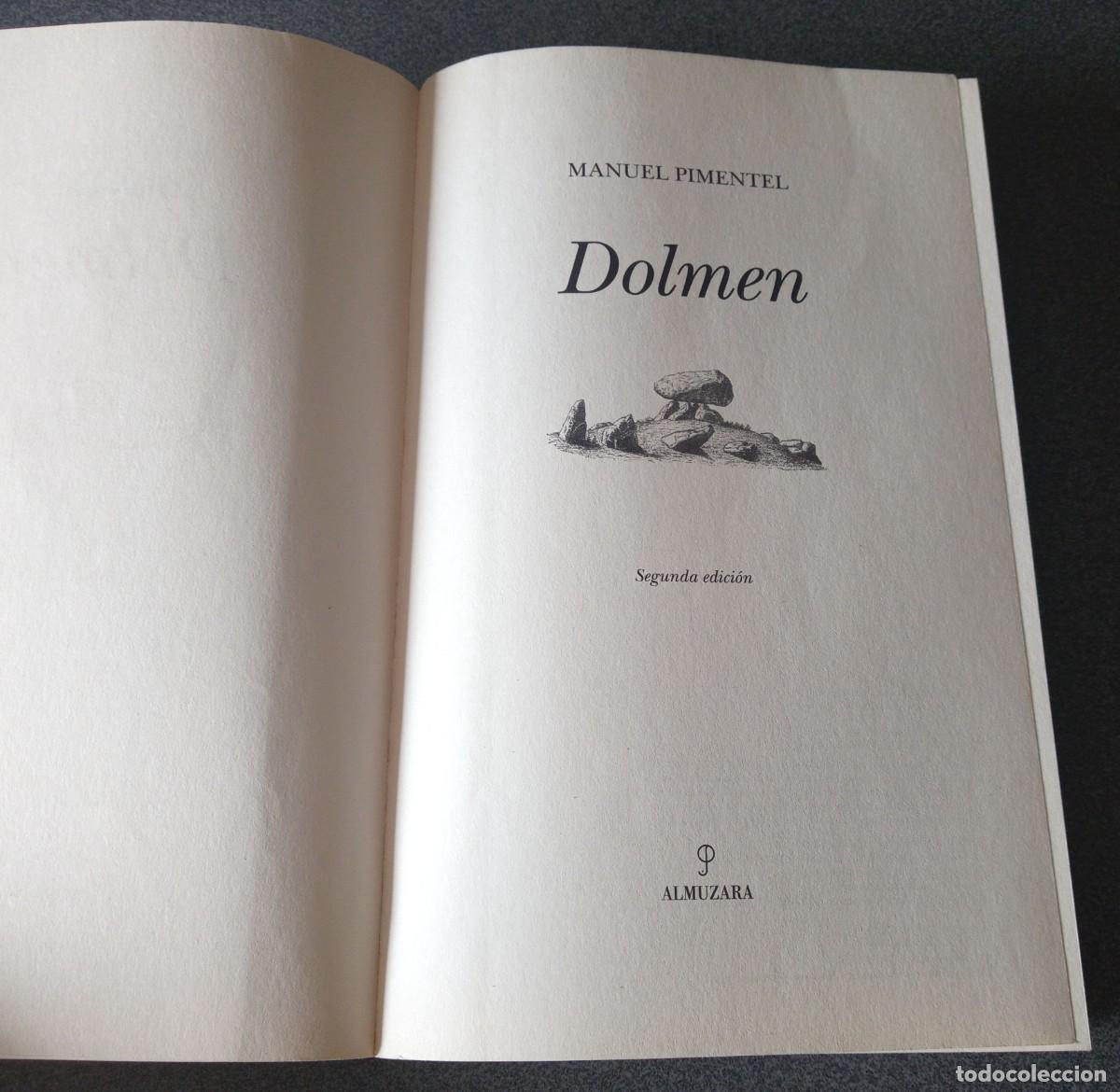 Libros de segunda mano: Dolmen Manuel Pimentel - Foto 3