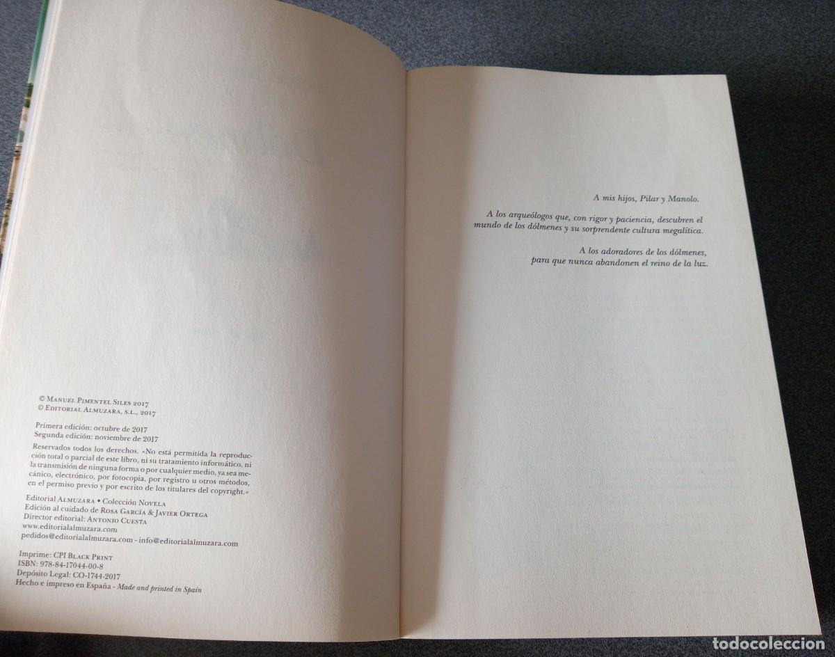 Libros de segunda mano: Dolmen Manuel Pimentel - Foto 4