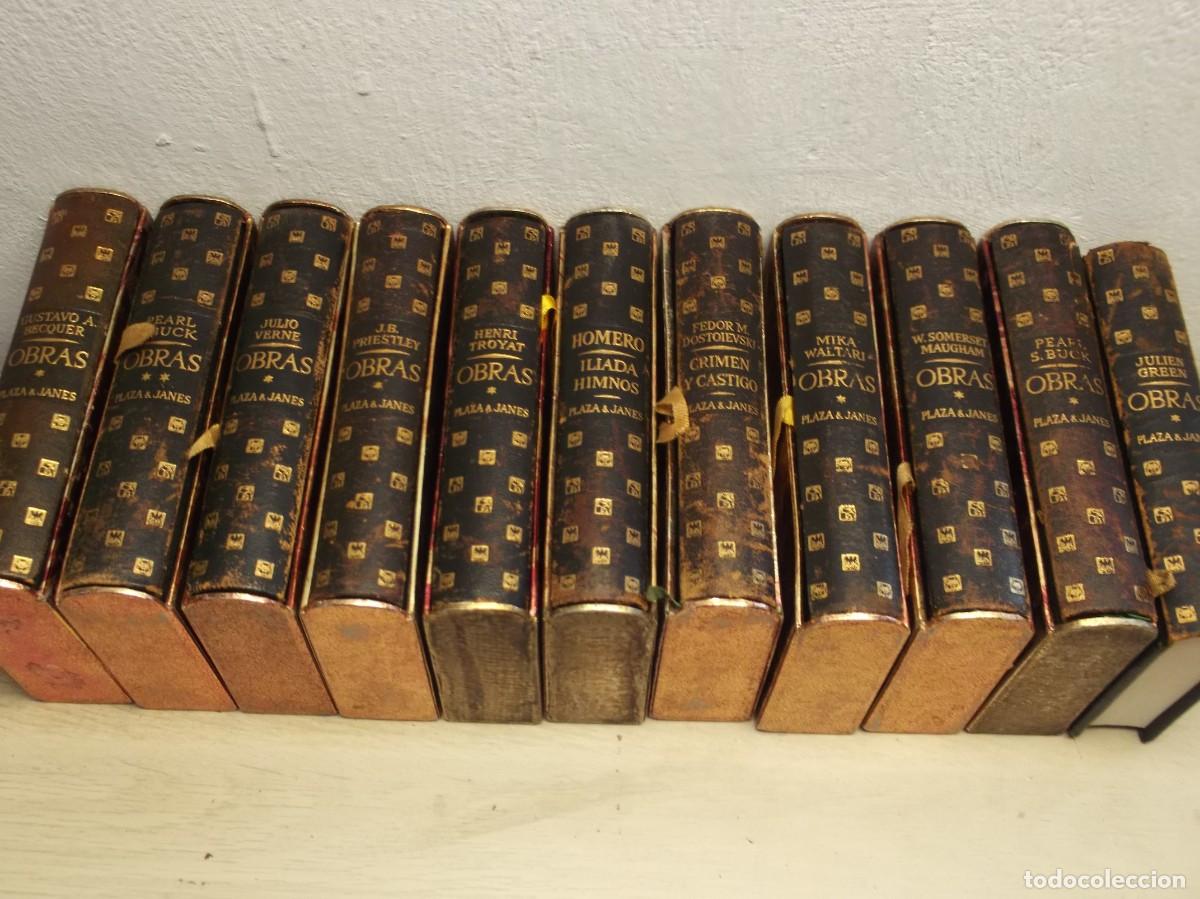 Libros de segunda mano: COLECCI&Oacute;N OBRAS 11 libros PLAZA & JANES TAPA DURA 1 EDICION 1961