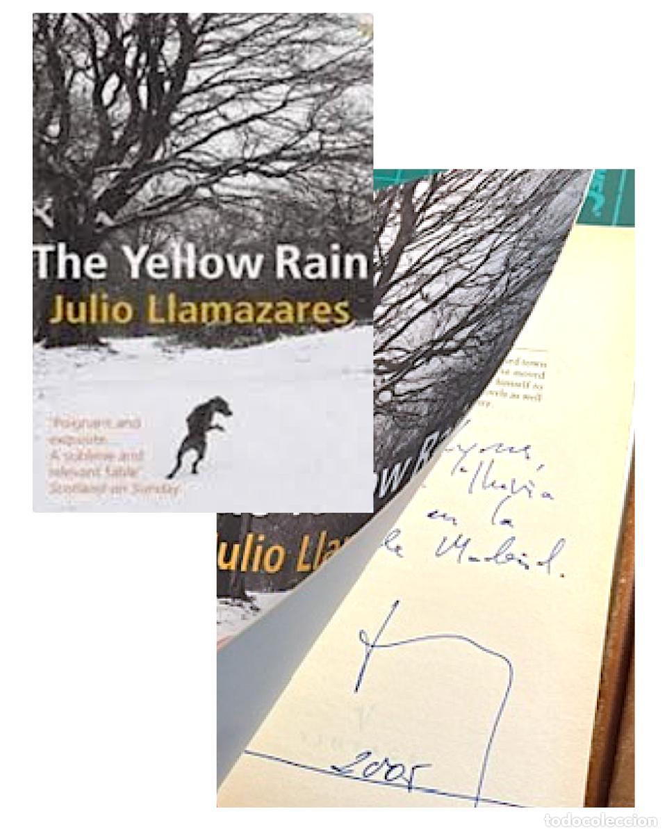 Libros de segunda mano: Julio Llamazares : The Yellow Rain (con aut&oacute;grafo del autor)