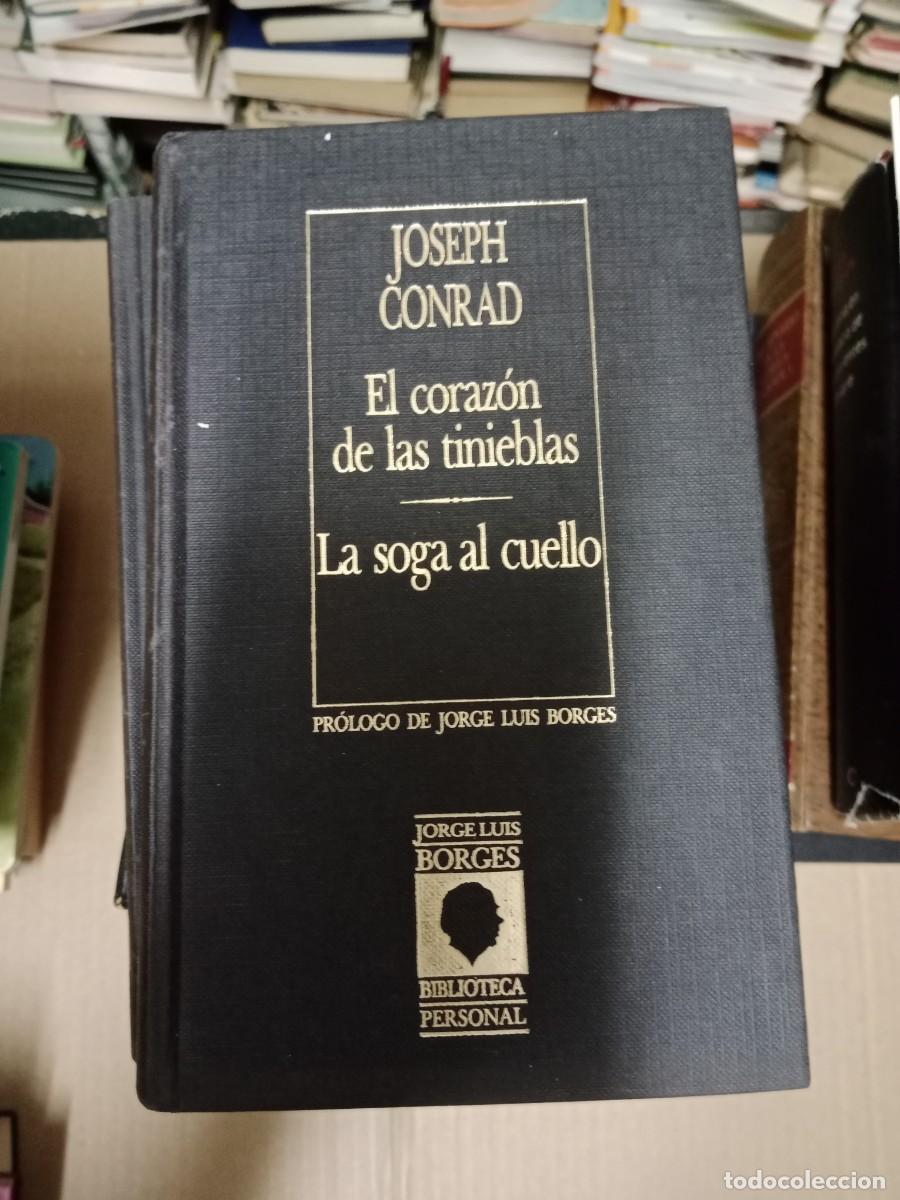 Libros de segunda mano: EL CORAZON DE LAS TINIEBLAS LA SOGA AL CUELLO JOSEPH CONRAD LIBRO E-SHA