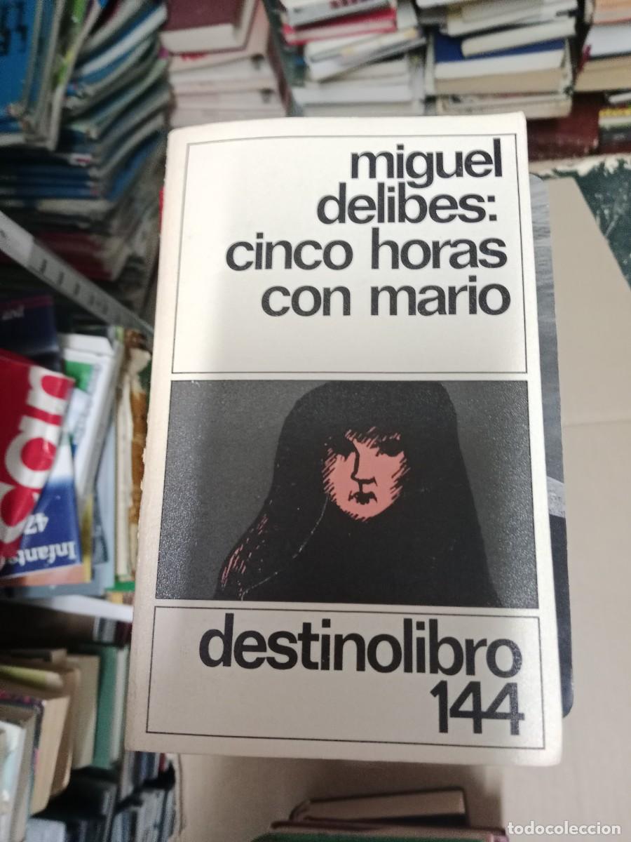 Libros de segunda mano: MIGUEL DELIBES CINCO HORAS CON MARIO LIBRO E-SAN
