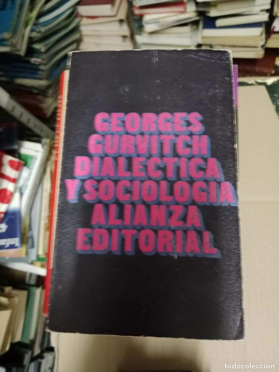 Libros de segunda mano: DIALECTICA Y SOCIOLOGIA / GEORGES GURVITCH LIBRO E-SAN