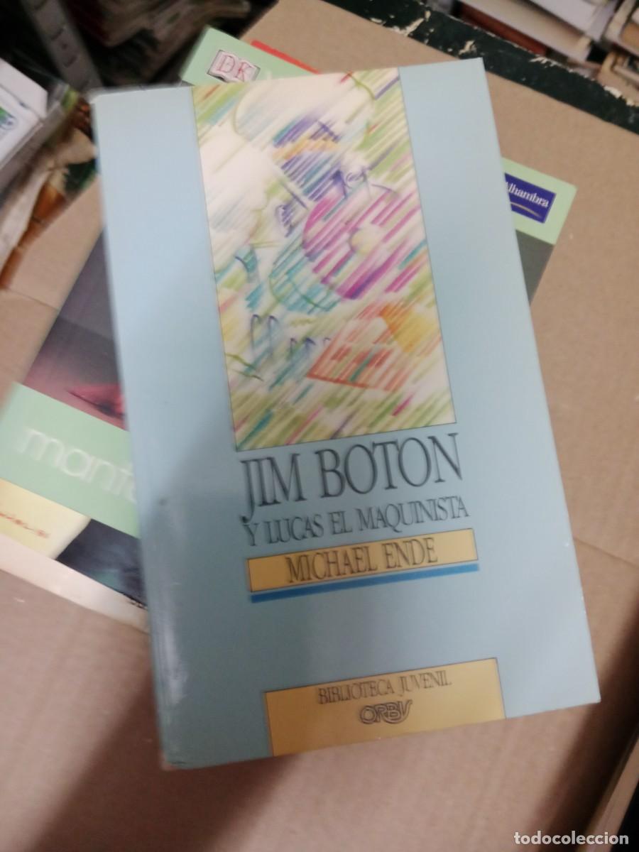 Libros de segunda mano: JIM BOTON Y LUCA EL MAQUINISTA MICHAEL ENDE LIBRO TOP-03