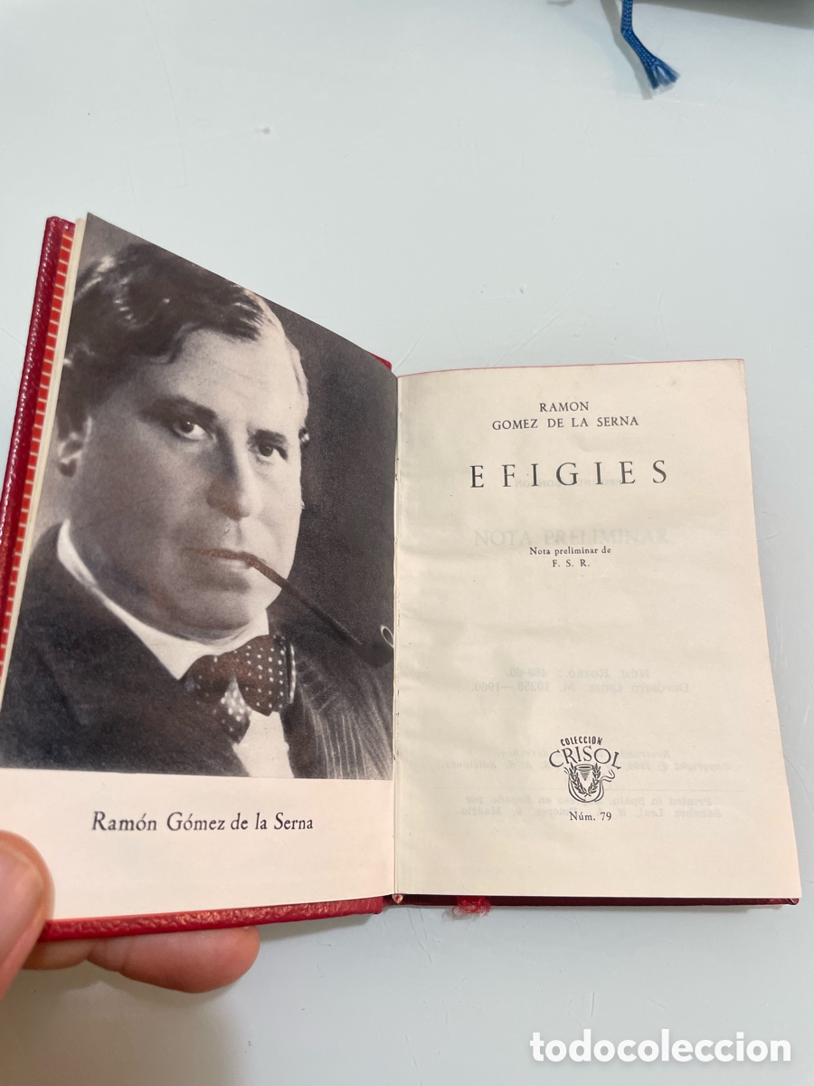 Libros de segunda mano: Efigies. Ram&oacute;n G&oacute;mez de la Serna. Aguilar Crisol 79, 2&ordf; ed. 1960
