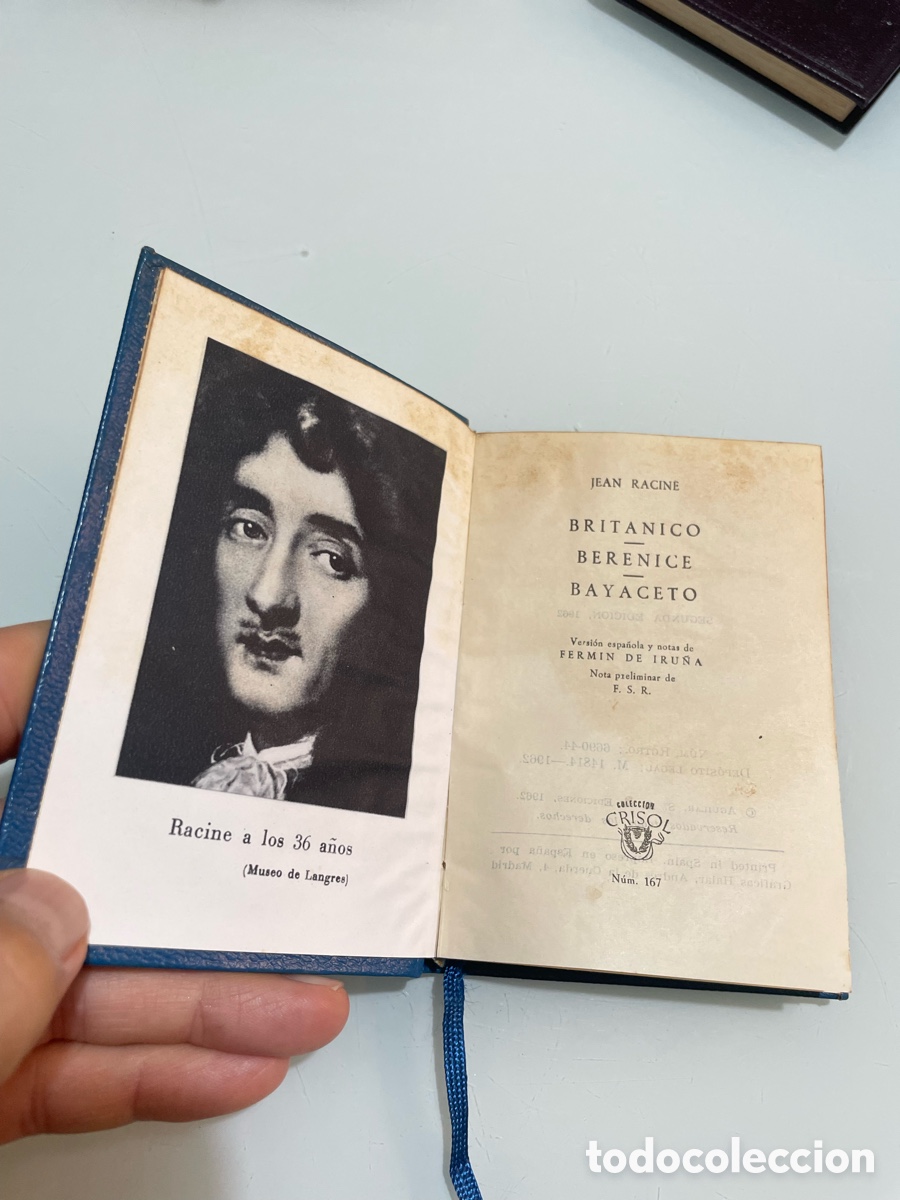 Libros de segunda mano: Brit&aacute;nico - Berenice - Bayaceto. Jean Racine. Aguilar Crisol 167, 2&ordf; ed. 1962