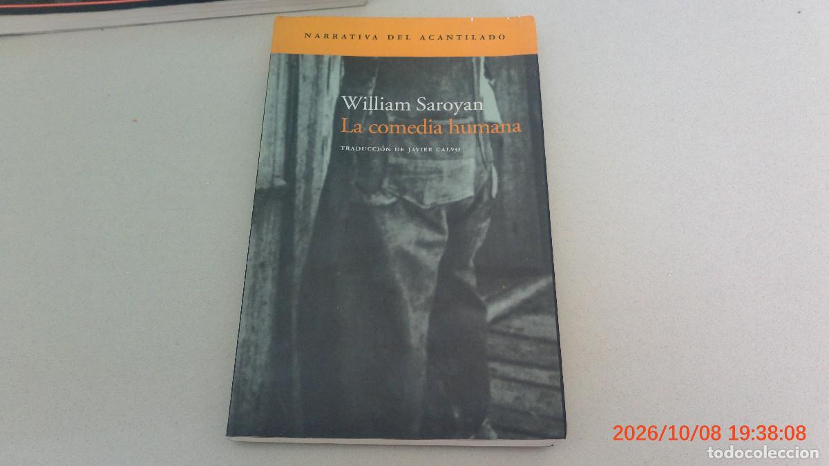 Libros de segunda mano: La comedia humana - William Saroyan - Narrativa del Acantilado