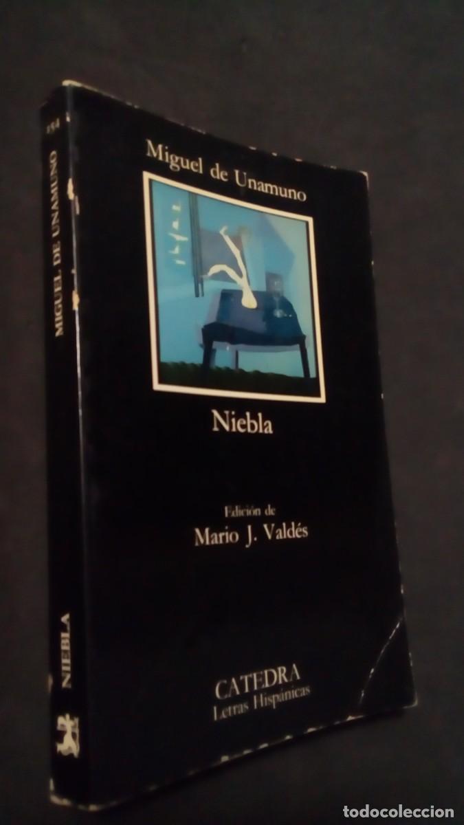 Libros de segunda mano: Niebla -Miguel de Unamuno. -Catedra.- Letras hispanicas