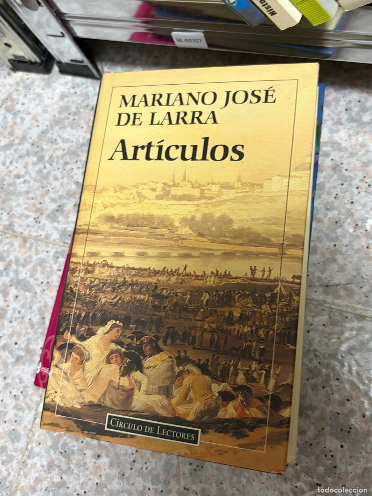 Libros de segunda mano: BLAS107 - Mariano Jos&eacute; de Larra - Art&iacute;culos