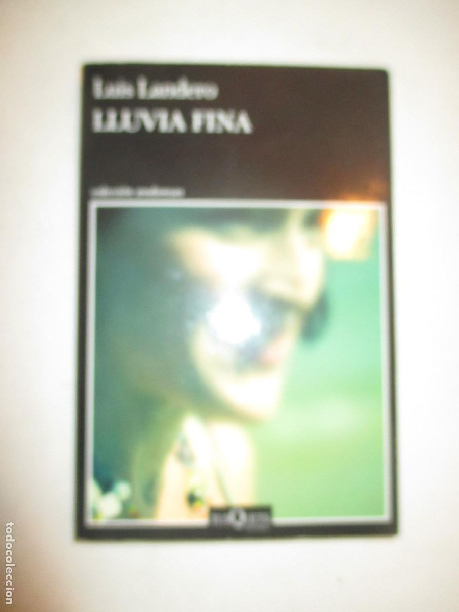 Livros em segunda m&atilde;o: LUIS LANDERO Lluvia fina W42447