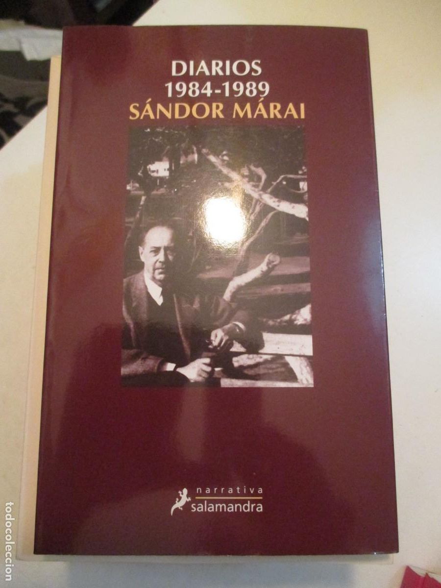 Second hand books: S&Aacute;NDOR M&Aacute;RAI Diarios 1984-1989 W42453