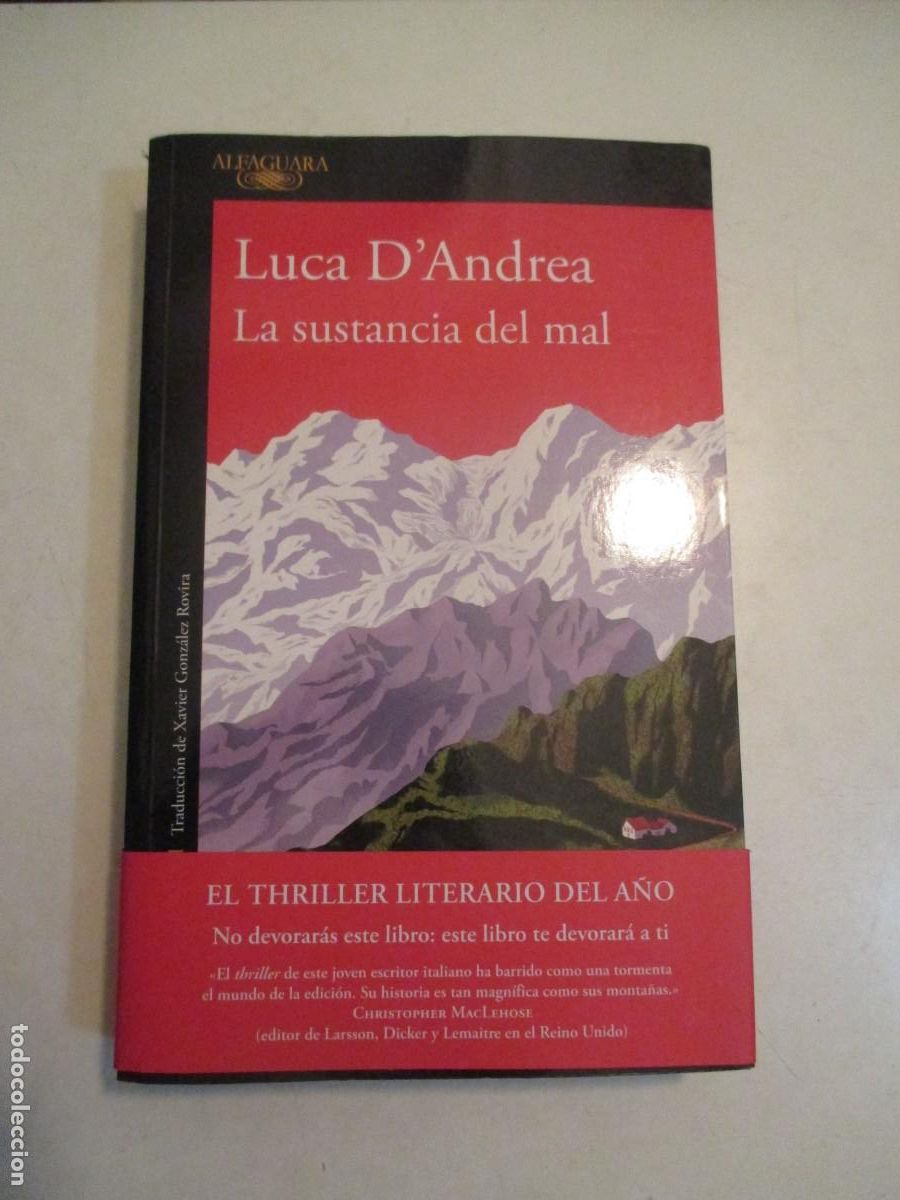 Libri di seconda mano: LUCA D&acute;ANDREA La sustancia del mal W42465