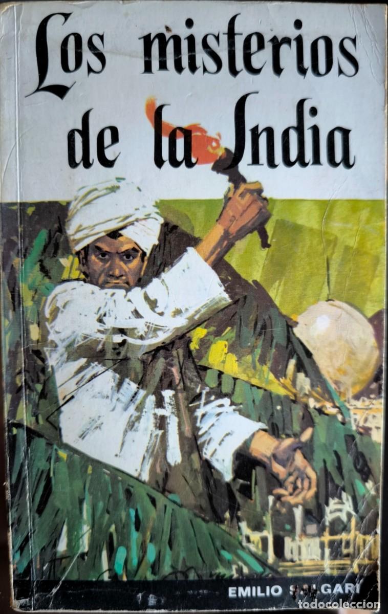 Libros de segunda mano: Los Misterios de la India, de Emilio Salgari - Foto 1