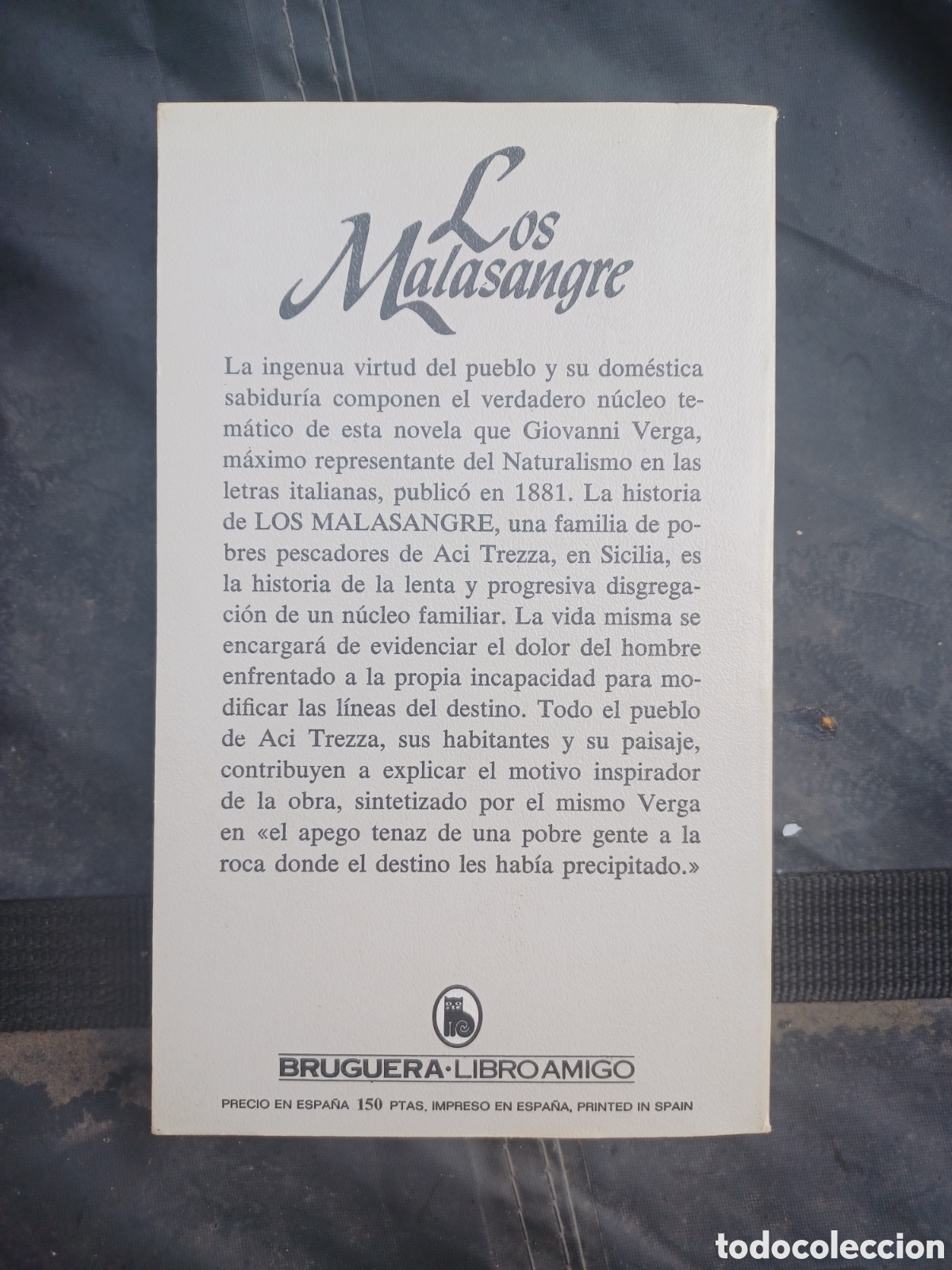 Libros de segunda mano: (LOS MALASANGRE) GIOVANNI VERGA - Foto 2