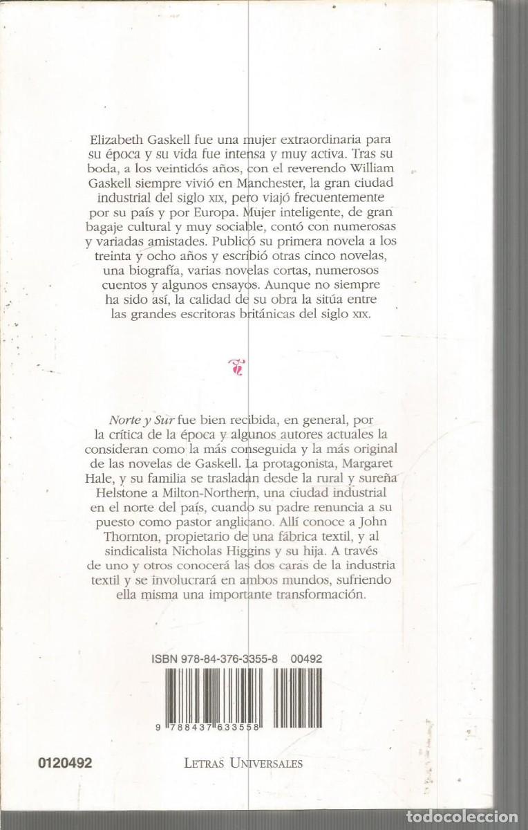 Libros de segunda mano: ELIZABETH GASKELL. NORTE Y SUR. CATEDRA. - Foto 2