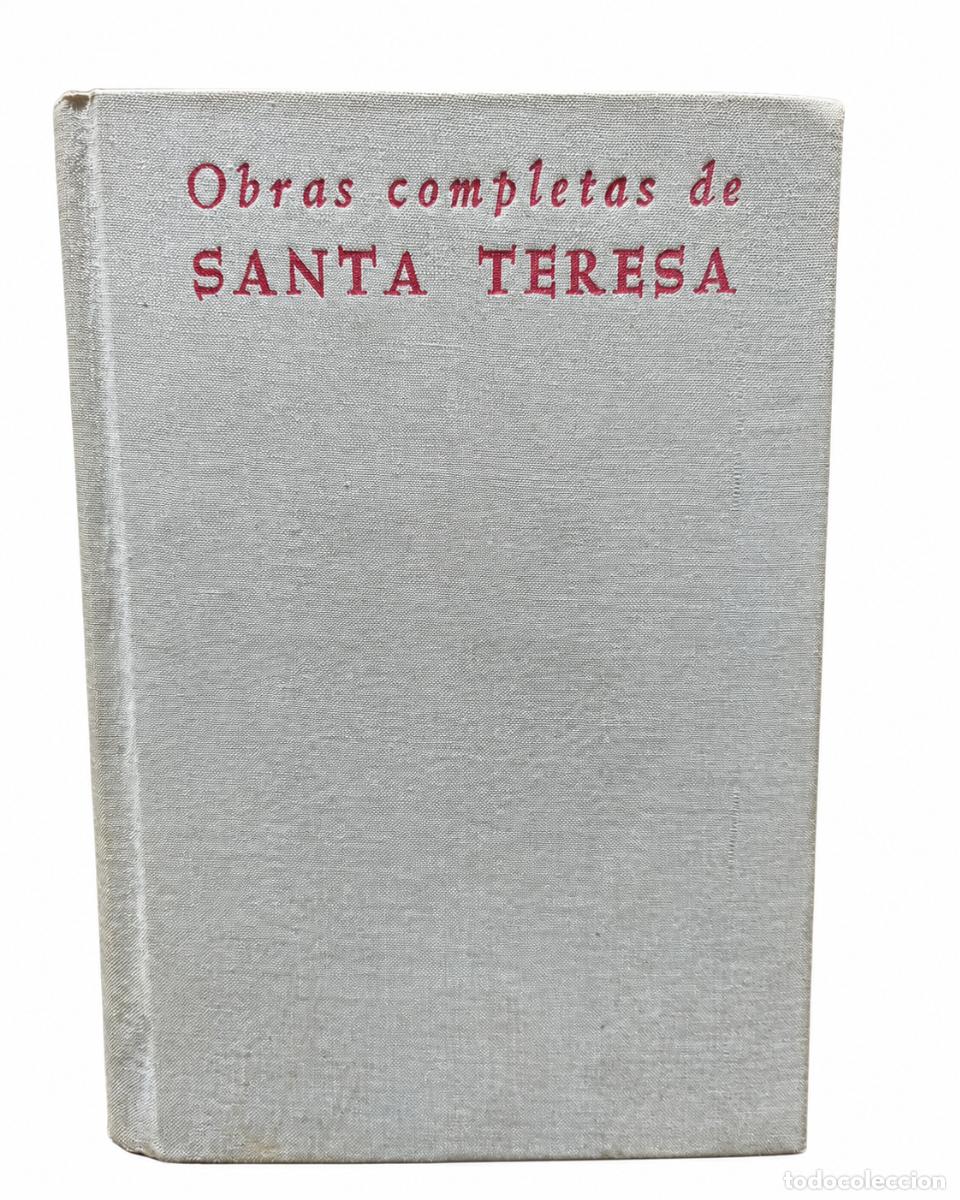 Livros em segunda m&atilde;o: Santa Teresa de Jes&uacute;s &ndash; Obras completas &ndash; Biblioteca de Autores Cristianos &ndash; 1967