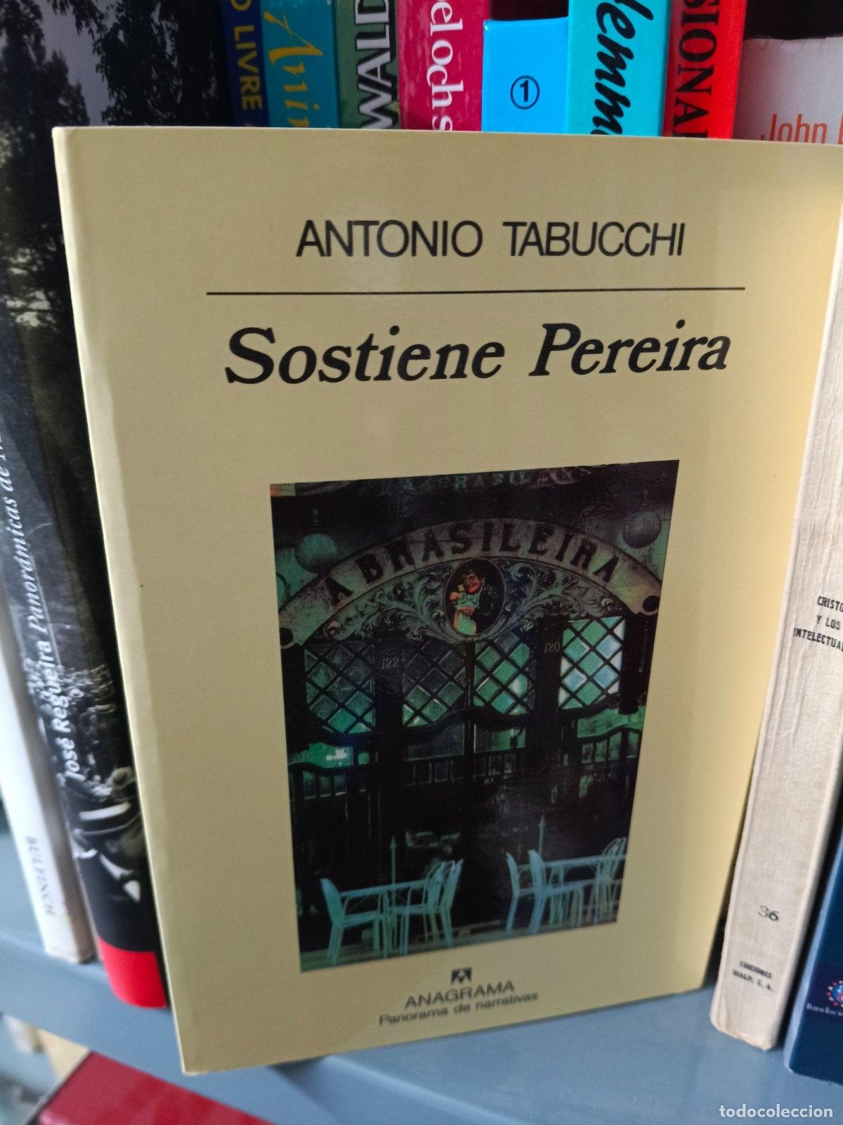 Second hand books: Sostiene Pereira | Antonio Tabucchi | Editorial Anagrama