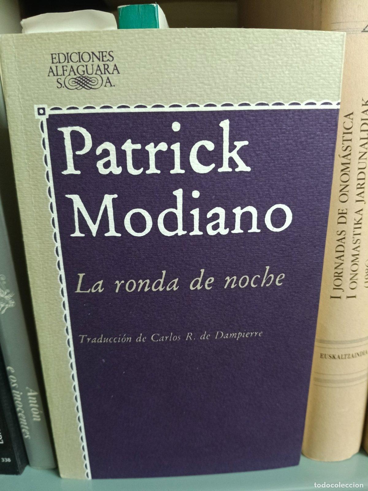 Second hand books: La ronda de noche | Patrick Modiano | Alfaguara | 1979