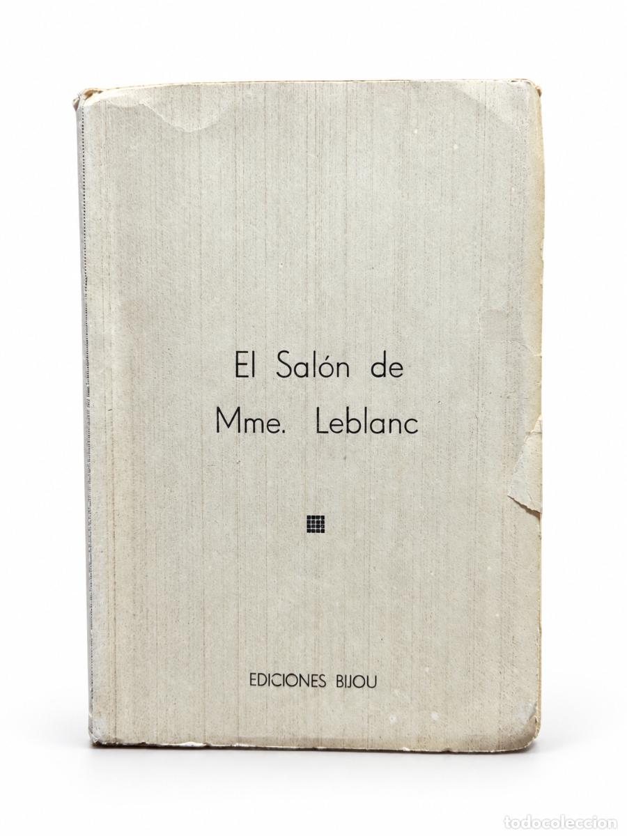 Libri di seconda mano: A. G. Linares &ndash; El sal&oacute;n de Mme. Leblanc &ndash; Ediciones Bijou