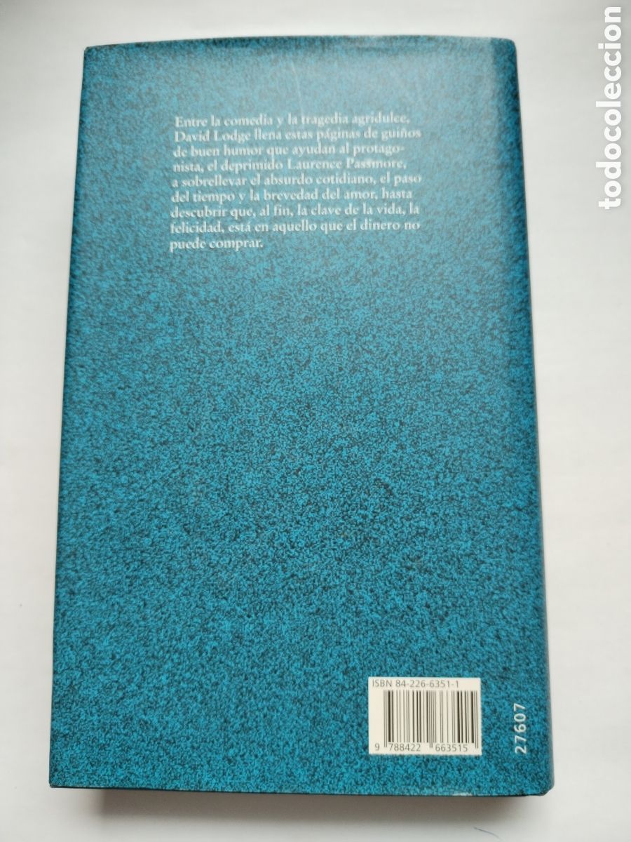 Libros de segunda mano: TERAPIA/DAVID LODGE. - Foto 3