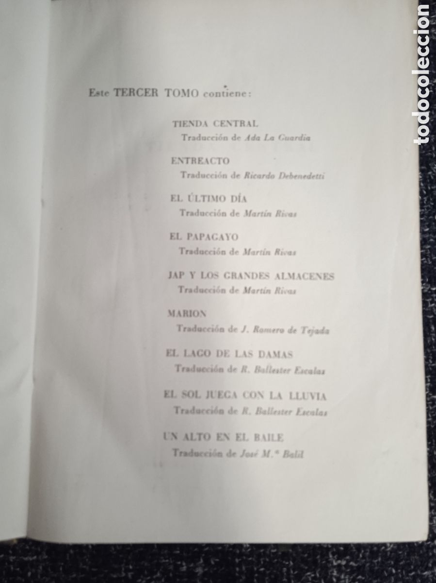 Libros de segunda mano: VICKI BAUM - TOMO 3 - ED. PLANETA - Foto 4