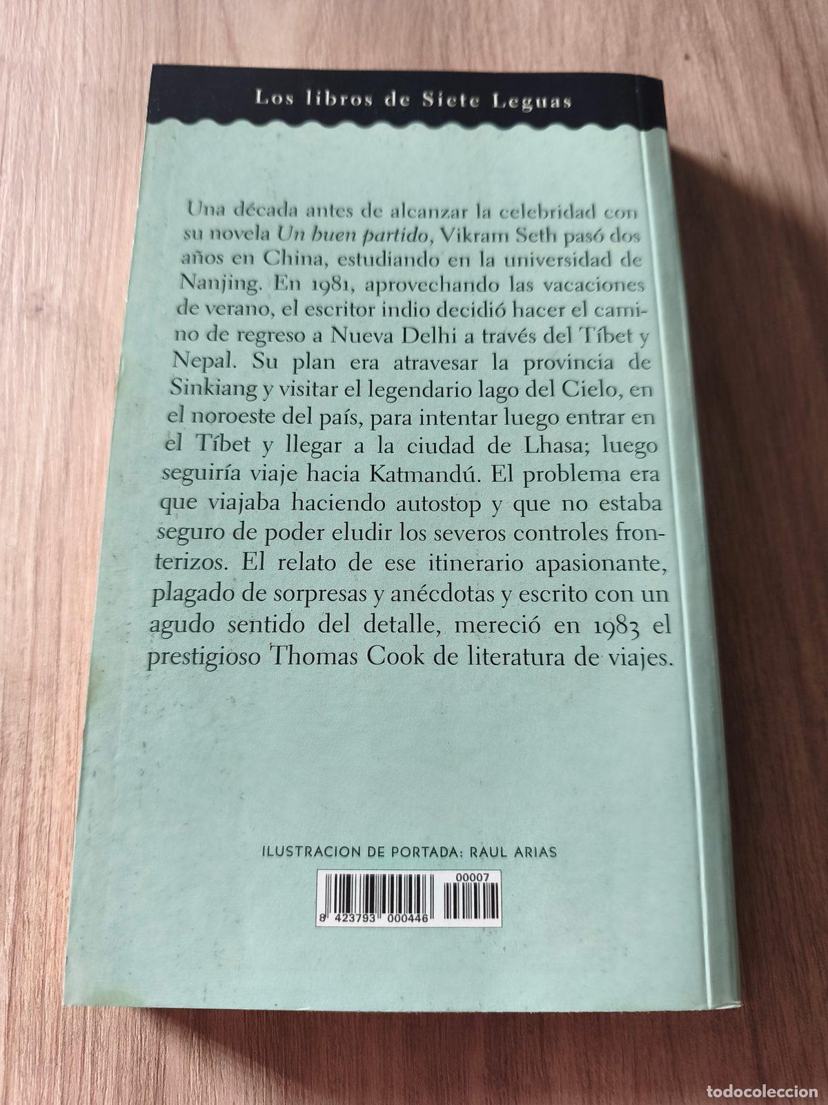 Libros de segunda mano: Desde el lago del cielo Vikram Seth - Foto 2