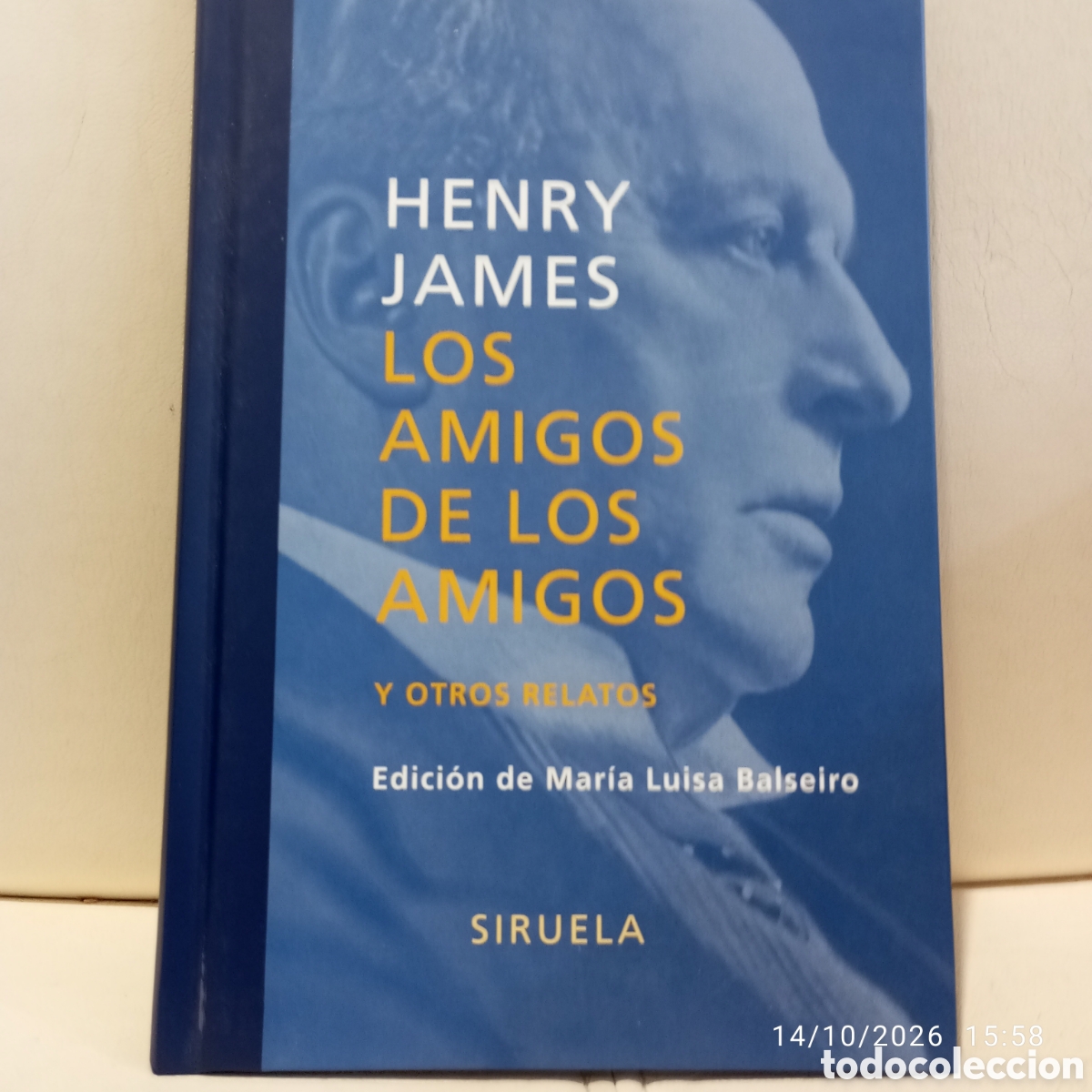 Livros em segunda m&atilde;o: Henry James . Los amigos de los amigos y otros relatos . Siruela.