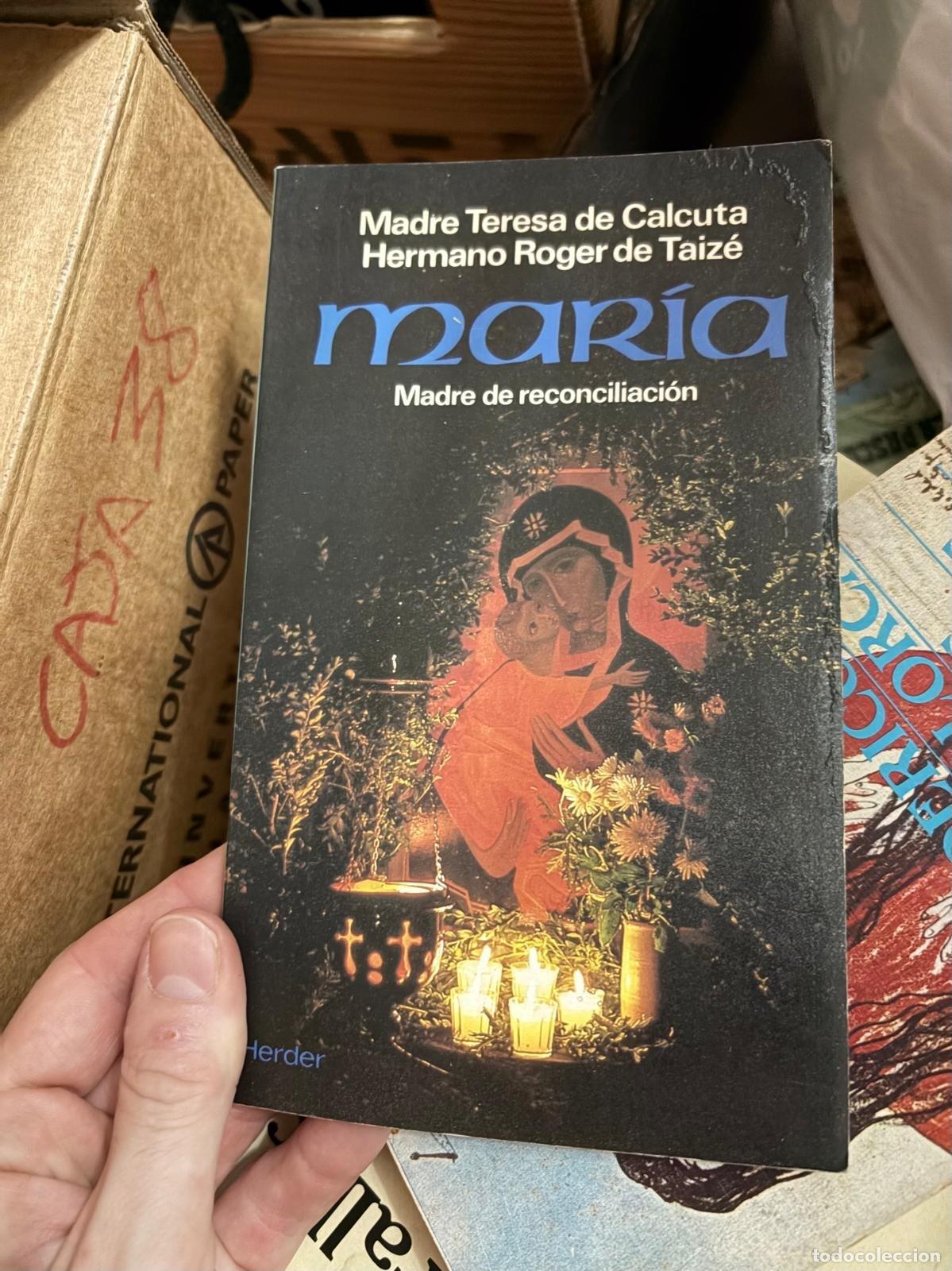 Second hand books: CAJA38 Madre Teresa de Calcuta y Hermano Roger de Taiz&eacute; Mar&iacute;a: Madre de reconciliaci&oacute;n