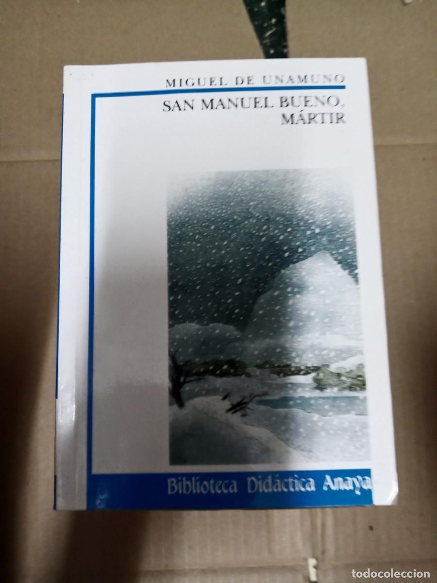 Libros de segunda mano: SAN MANUEL BUENO MARTIR MIGUEL DE UNAMUNO LIBRO TOP-03