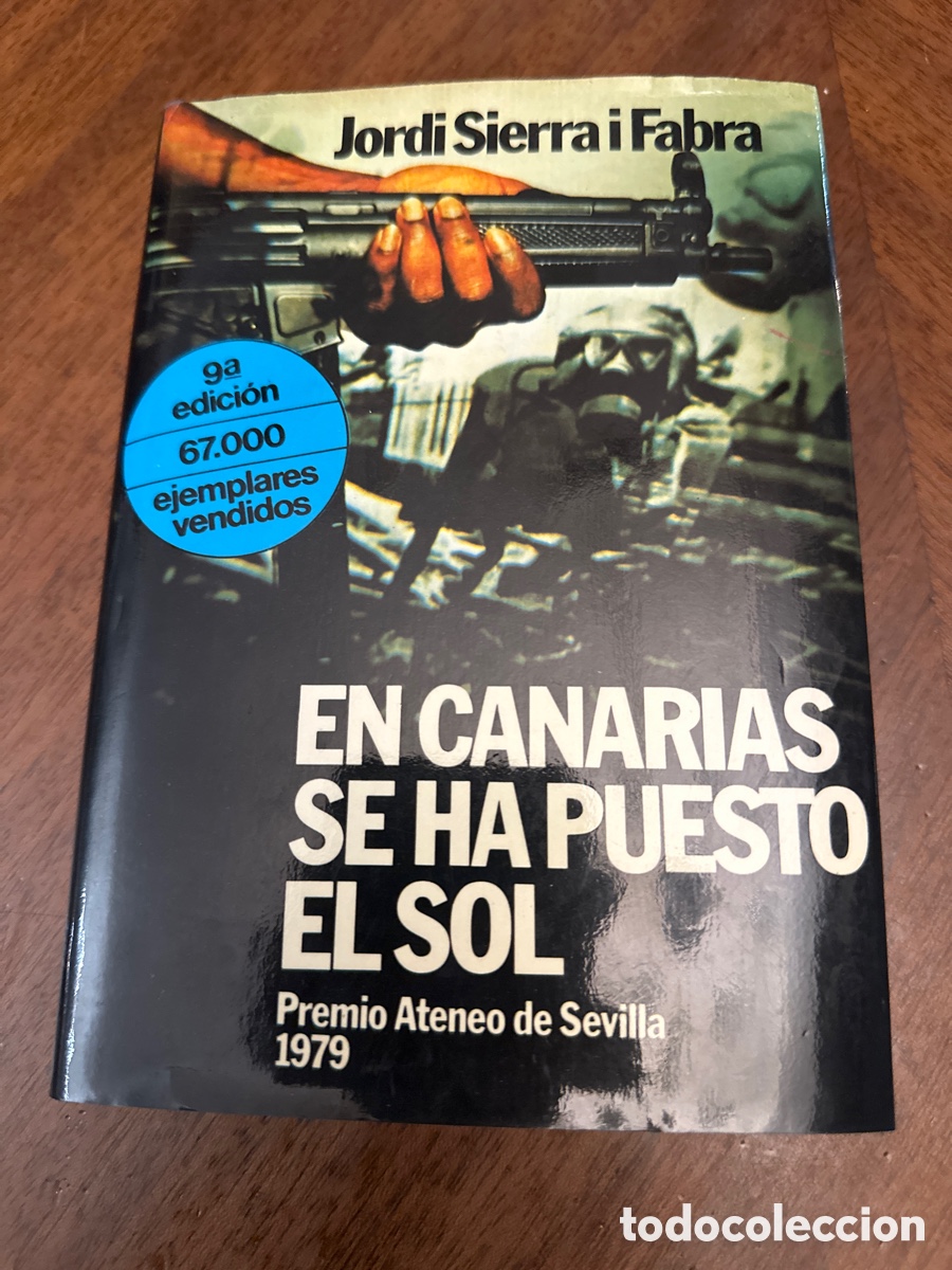 Second hand books: EN CANARIAS SE HA PUESTO EL SOL. JORDI SIERRA I FABRA