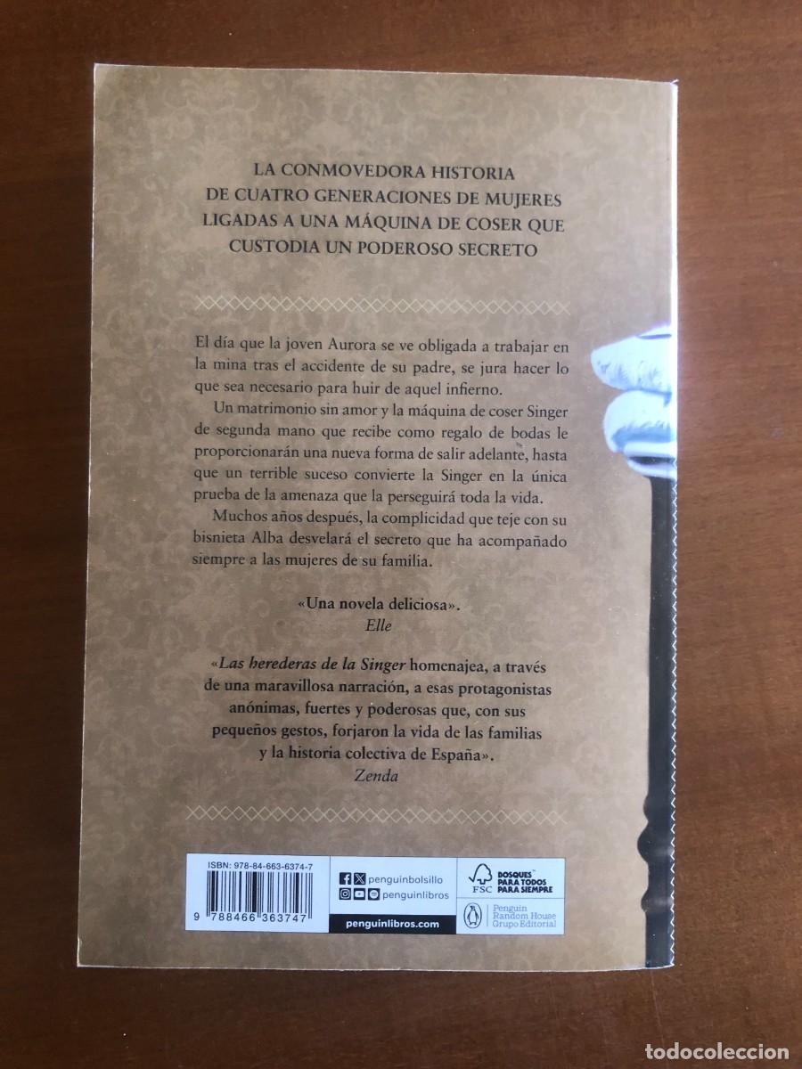 Libros de segunda mano: Las herederas de la Singer - Foto 3