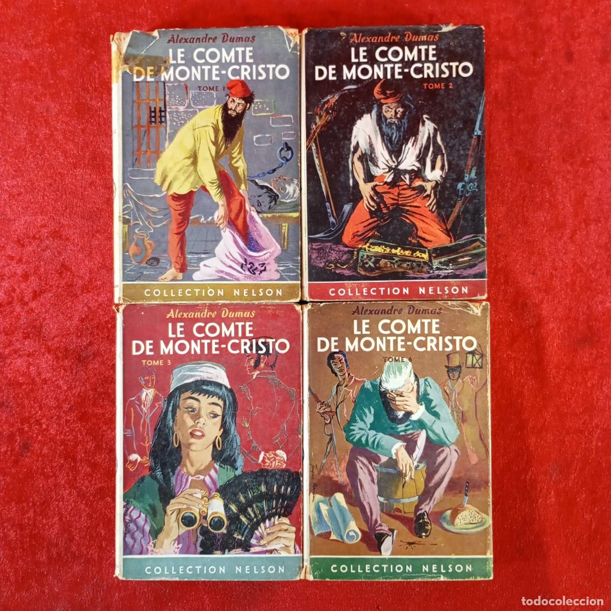 Gebrauchte B&uuml;cher: ALEXANDRE DUMAS - LE COMTE DE MONTE CRISTO - NELSON - I, II, III Y IV - 4 TOMOS / 957