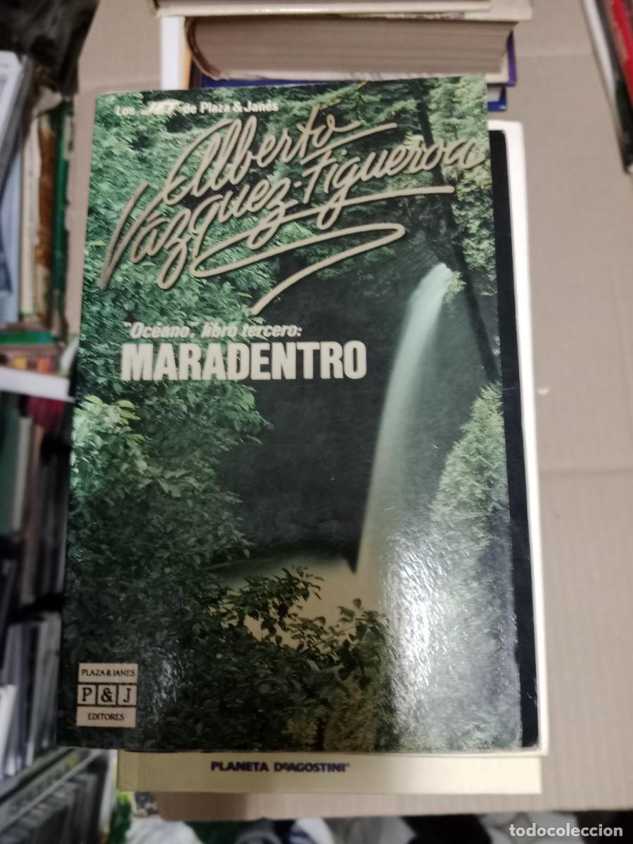 Libri di seconda mano: ALBERTO VAZQUEZ FIGUEROA MARADENTRO LIBRO TOP-15
