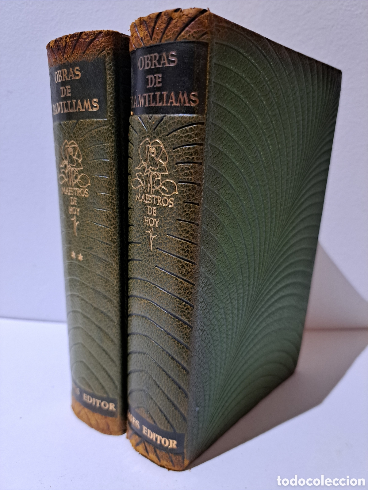 Second hand books: OBRAS DE B.A. WILLIAMS, 2 TOMOS - 1957/1958, JOSE JANES EDITOR