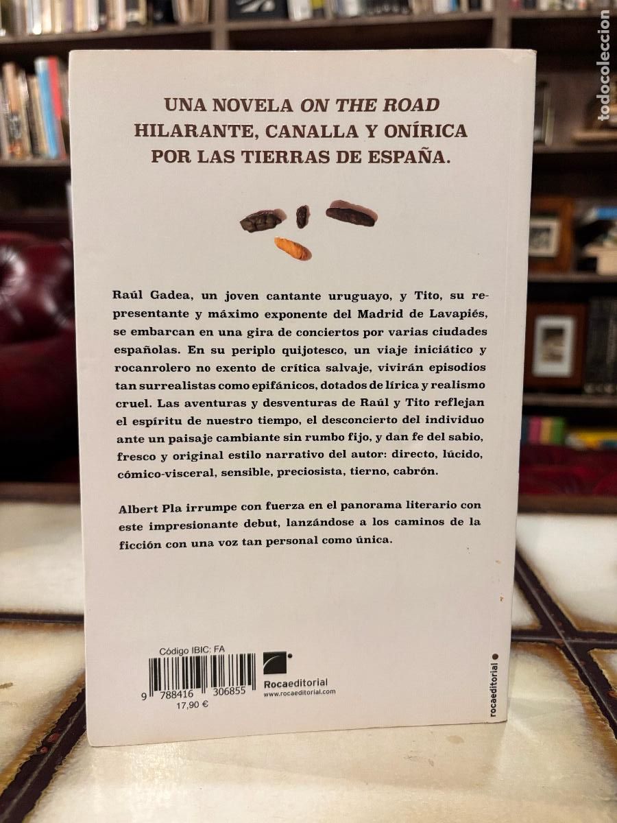 Libros de segunda mano: Espa&ntilde;a de mierda. Albert Pla. (Novela) - Foto 2