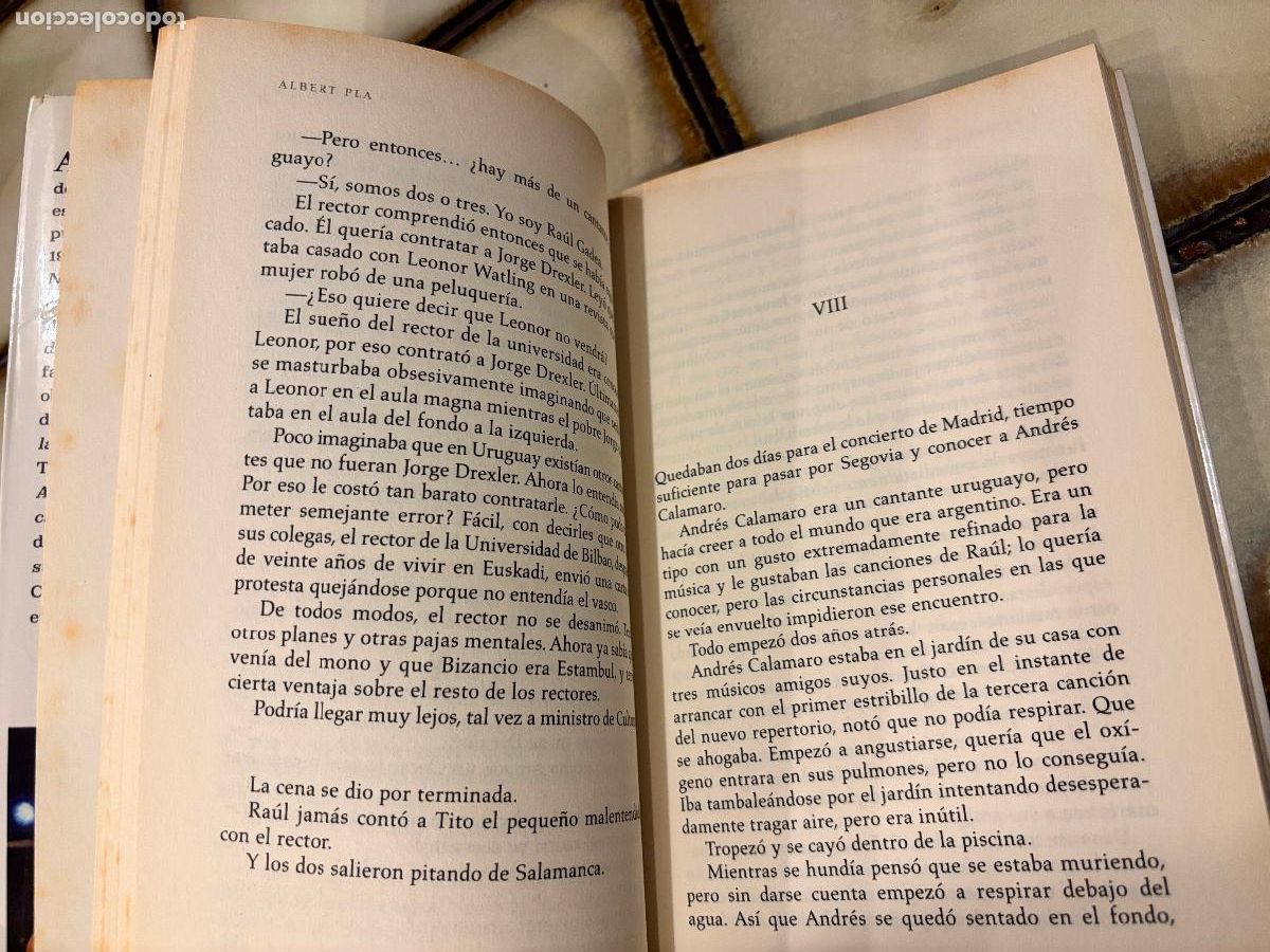Libros de segunda mano: Espa&ntilde;a de mierda. Albert Pla. (Novela) - Foto 5