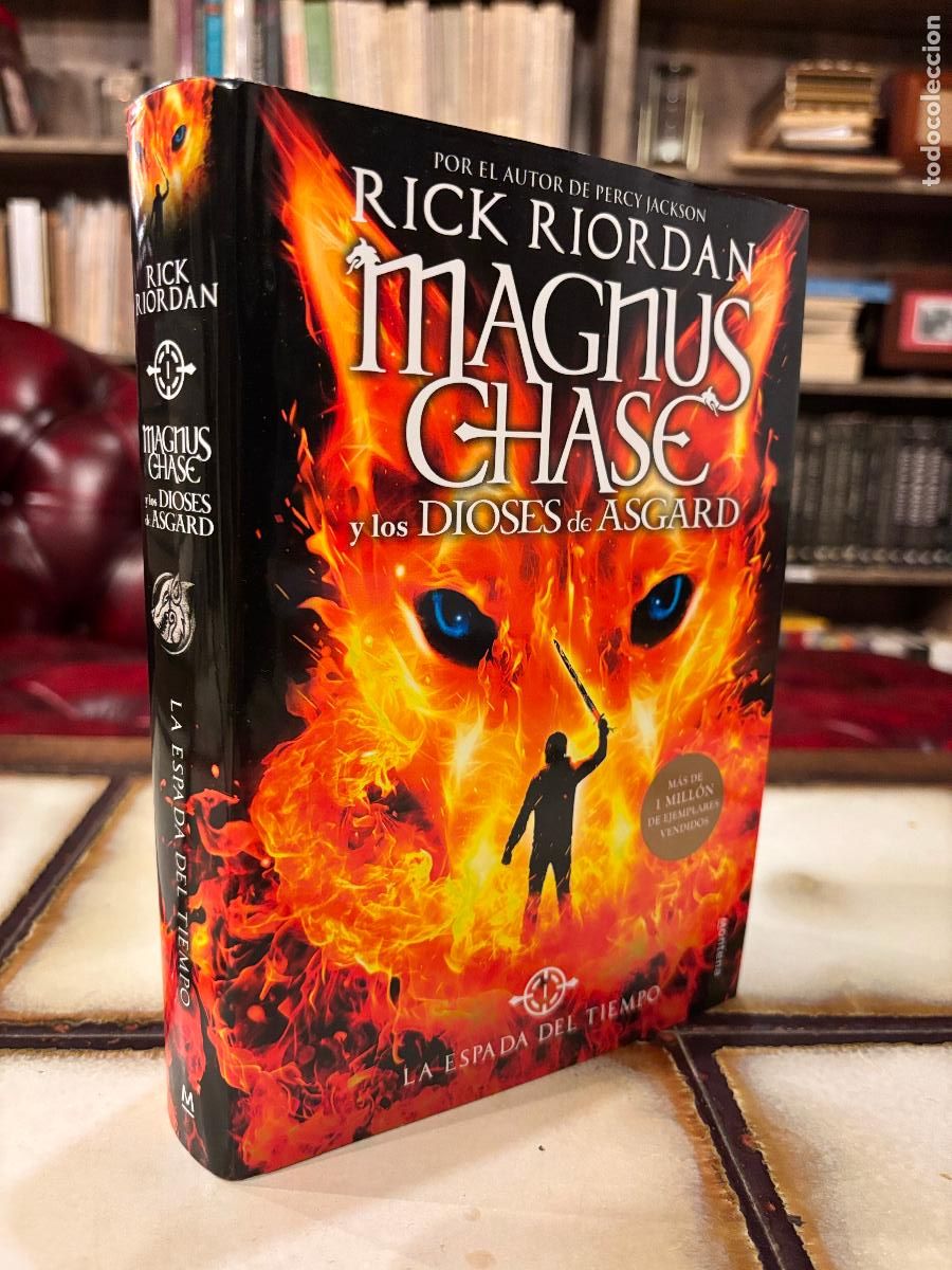 Libros de segunda mano: Magnus Chase y los dioses de Asgard. Rick Riordan. La espada del tiempo