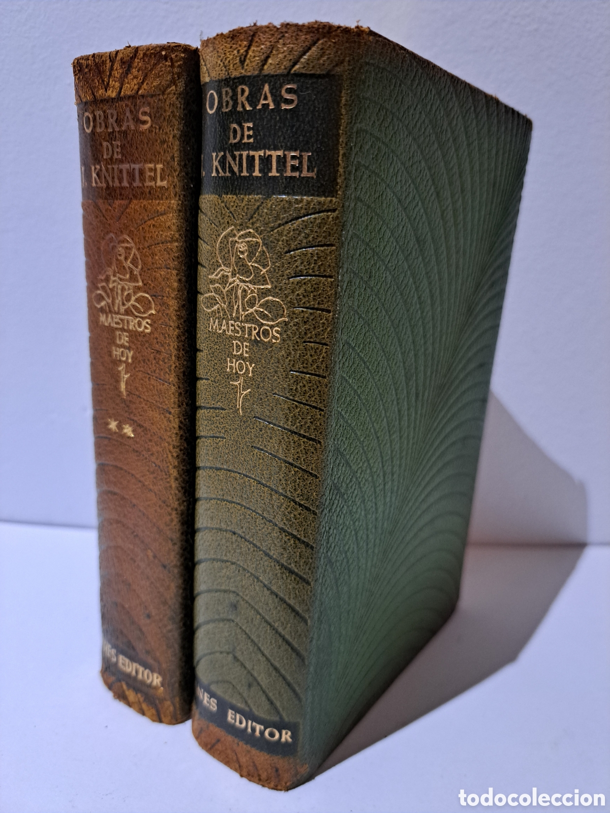 Second hand books: OBRAS DE J. KNITTEL, 2 TOMOS - 1957/1958, JOSE JANES EDITOR