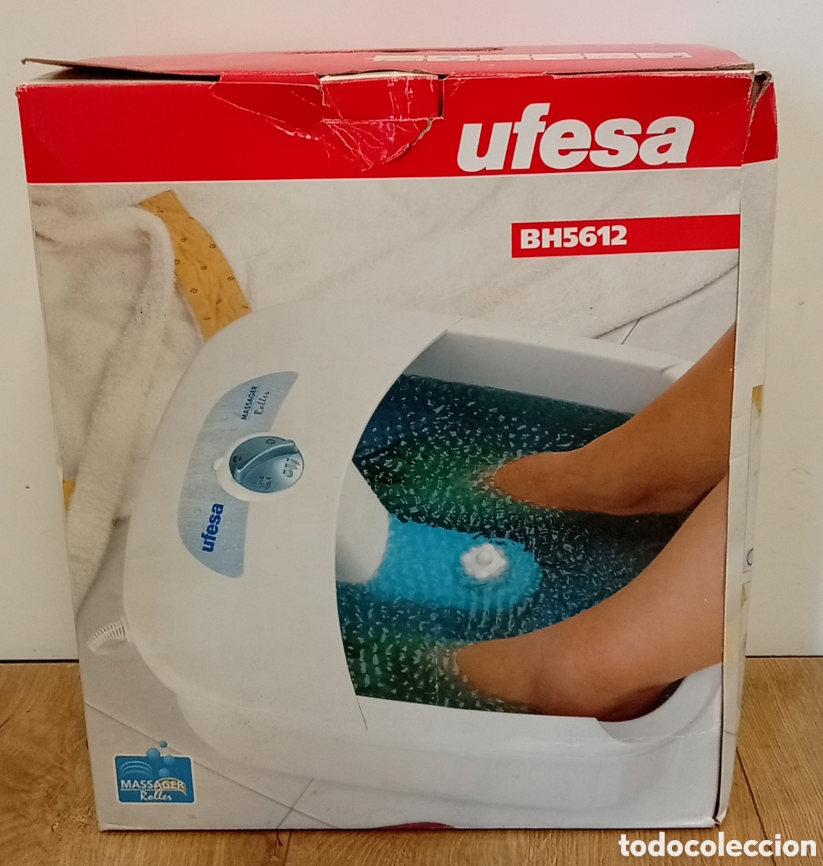 Libri di seconda mano: .MASAJEADOR DE PIES UFESA BH5612