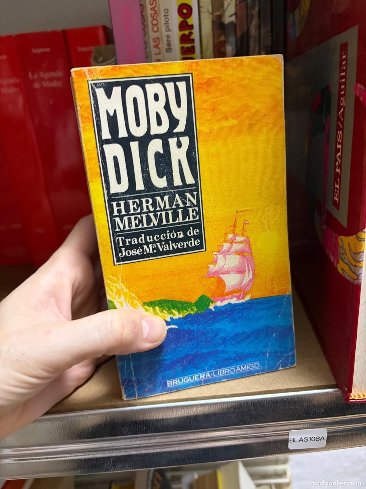 Second hand books: BLAS108A Herman Melville Moby Dick Jos&eacute; M. Valverde Bruguera Libro Amigo