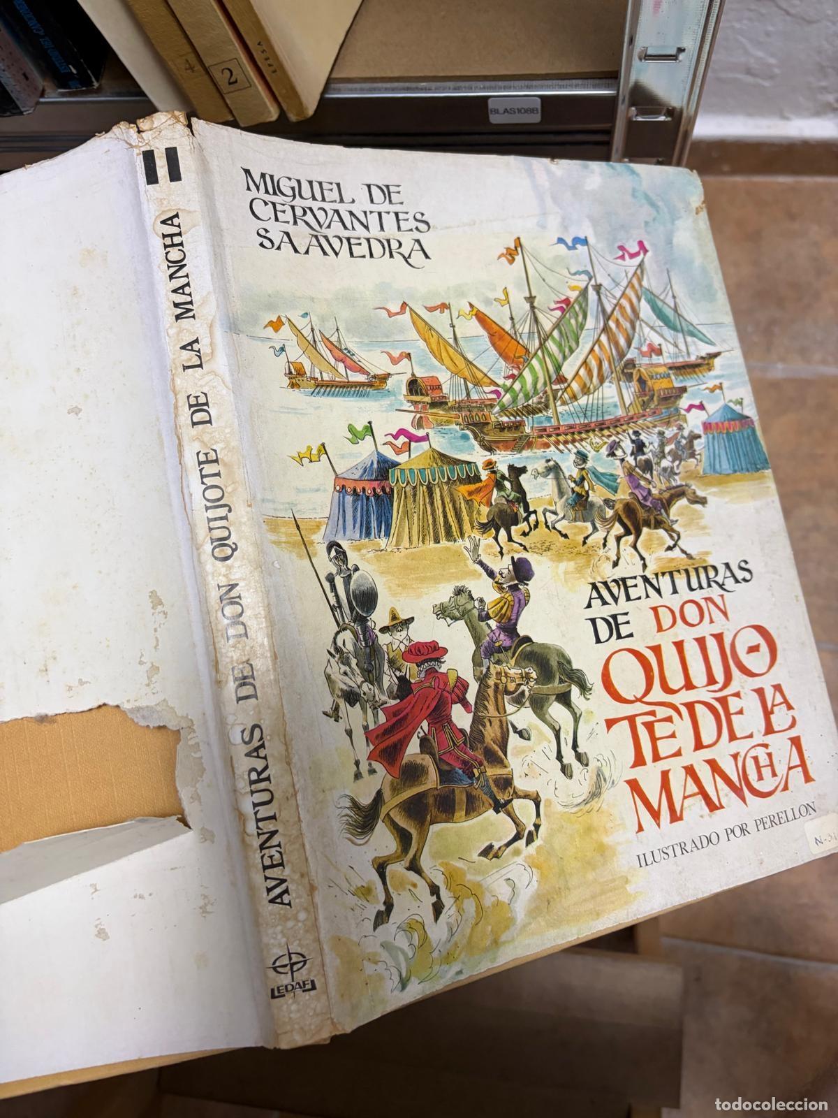 Gebrauchte B&uuml;cher: BLAS108B Miguel de Cervantes Saavedra Aventuras de Don Quijote de la Mancha Edaf