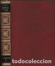 Second hand books: Guerra y Paz Vol.1 - Leon Tolstoi - Patronio - 1974